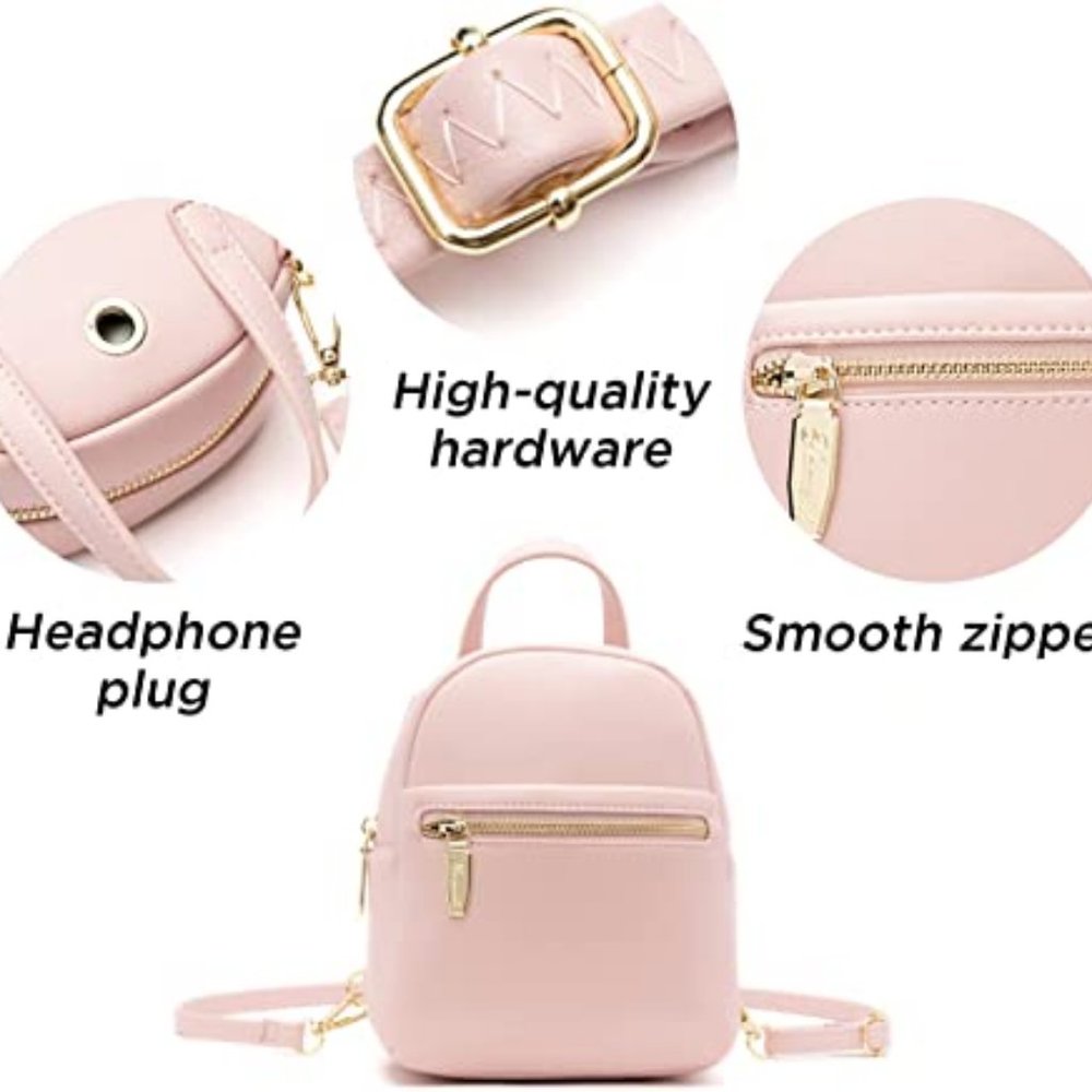 Mini Backpack Purse for Girls - Picture 3 of 3